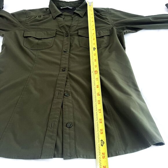 ExOfficio Women's Camina Trek'r Button Down Shirt - Picture 8 of 10